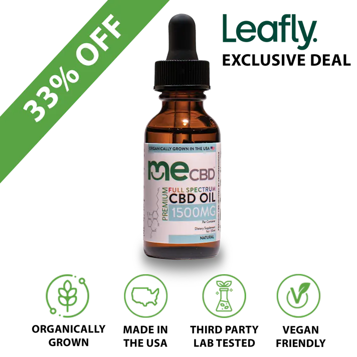 MeCBD: CBD Pure Hemp Full Spectrum Oil 1500mg | Leafly